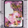 Aall & Create Aall & Create A7 Stamp #470 - Scripted Diamonds