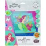 Craft Buddy Craft Buddy Disney Princess Ariel 18x18cm Crystal Art Card Kit CCKDNY803