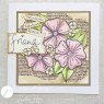 Julie Hickey Julie Hickey Designs - Blooming Florals A5 Stamp Set JH-A5-1002