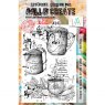 Aall & Create Aall & Create A5 Stamp #643 - Hot Drinks