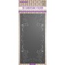 Nellie Snellen Nellie Snellen Curls & Stars - Slimline - 3D Embossing Folder EF3D035