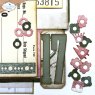 Elizabeth Craft Designs Elizabeth Crafts Planner Reinforcement Pack 3 Die 1988