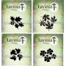 Lavinia Stamps Lavinia Stamps - Lucky Clover, Forest Leave, Silver Leaves, River Leaves Set Of 4