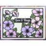 Creative Expressions Sue Wilson Frames & Tags Wild Rose Cover Plate Craft Die