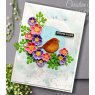 Creative Expressions Sue Wilson Finishing Touches Floral Medley Craft Die