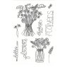 Julie Hickey Julie Hickey Designs Mary's Hand Tied Florals A6 Stamp Set Ds-MG-1022