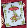 Pink Ink Pink Ink Designs The Brolly & The Ivy 6 in x 8 in Clear Stamp Set PI250