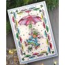 Pink Ink Pink Ink Designs The Brolly & The Ivy 6 in x 8 in Clear Stamp Set PI250