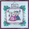 Pink Ink Pink Ink Designs Pigs In Blankets 6 in x 8 in Clear Stamp Set PI249