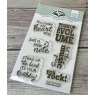 Karen Burniston Karen Burniston Clear Stamp - Music Sentiments CS002 RESTOCK 7/11/24