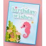 Spellbinders Spellbinders Luna the Seahorse Etched Dies S1-137