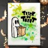 Creative Expressions Creative Expressions Taylor Made Journals Trick Or Treat 6 in x 8 in Clear Stamp Set