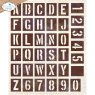 John Next Door Elizabeth Craft Designs - Stencil Alphabet Die 2173