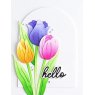 Spellbinders Spellbinders Tulip Trio Etched Dies by Simon Hurley S6-234