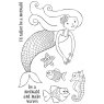 Woodware Woodware Stamps - Clear Magic - Sweet Mermaid