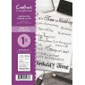 Crafter's Companion A6 Unmounted Rubber Stamp - Time To Celebrate