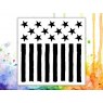 Visible Image Visible Image Stencils - Stars & Stripes